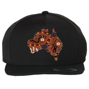 Australian Wool Snapback Cap