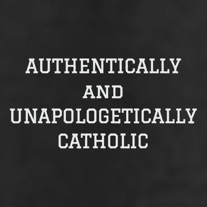 Authentically And Unapologetically Catholic Christian Faith Golf Towel