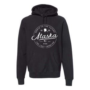 Alaska Ak Usa Premium Hoodie