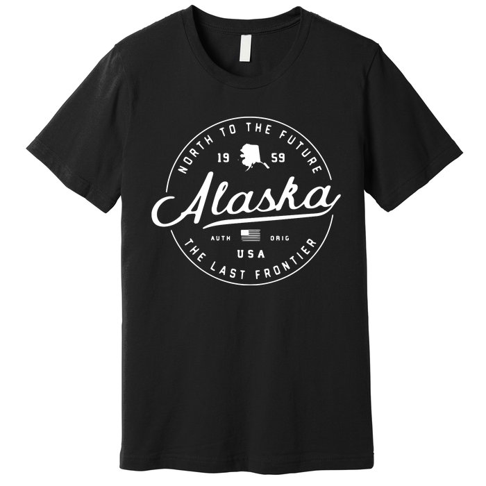 Alaska Ak Usa Premium T-Shirt