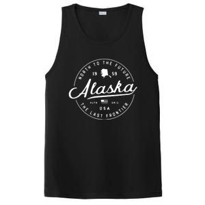 Alaska Ak Usa PosiCharge Competitor Tank