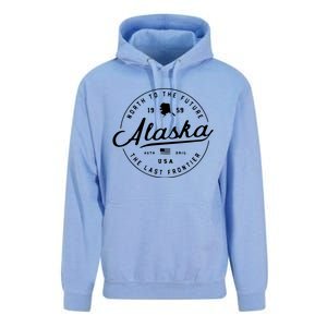 Alaska Ak Usa Unisex Surf Hoodie