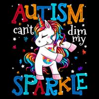 Autism Awareness Unicorn For Autism Mom Girl Womens Tank Top