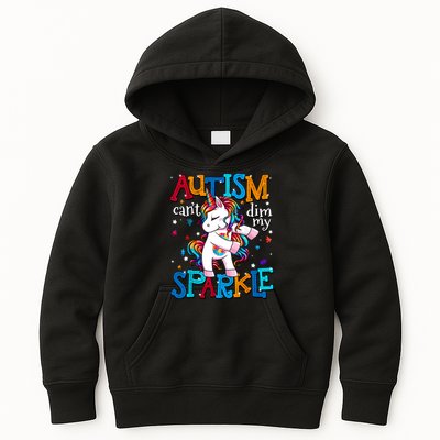 Autism Awareness Unicorn For Autism Mom Girl Kids Hoodie