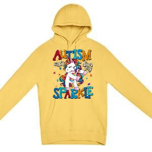 Autism Awareness Unicorn For Autism Premium Pullover Hoodie