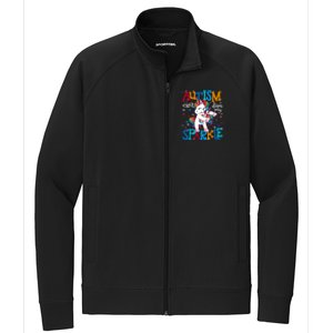 Autism Awareness Unicorn For Autism Stretch Full-Zip Cadet Jacket