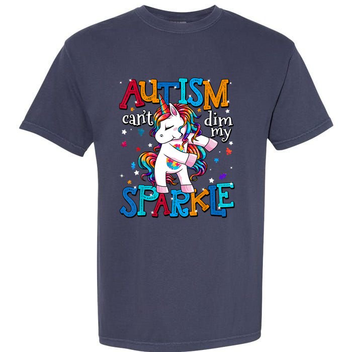 Autism Awareness Unicorn For Autism Garment-Dyed Heavyweight T-Shirt