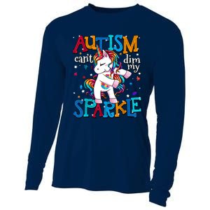 Autism Awareness Unicorn For Autism Cooling Performance Long Sleeve Crew