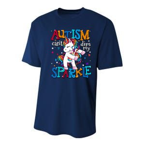 Autism Awareness Unicorn For Autism Youth Performance Sprint T-Shirt