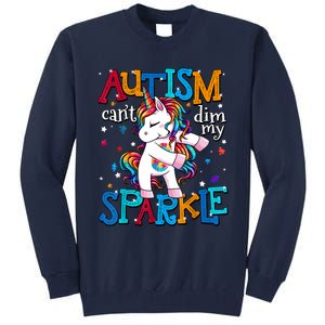 Autism Awareness Unicorn For Autism Tall Sweatshirt