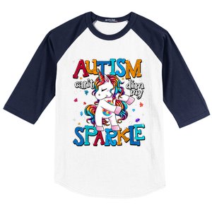 Autism Awareness Unicorn For Autism Baseball Sleeve Shirt