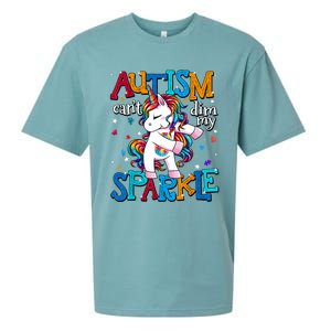 Autism Awareness Unicorn For Autism Sueded Cloud Jersey T-Shirt