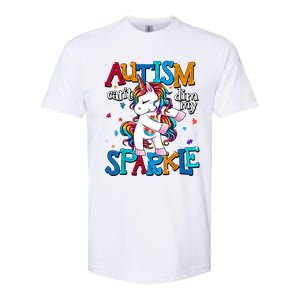 Autism Awareness Unicorn For Autism Softstyle CVC T-Shirt