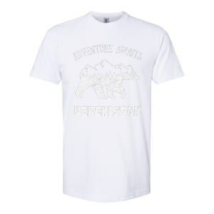 Adventure Awaits Uzbekistan Outdoors Uzbekistan Vacation Softstyle CVC T-Shirt