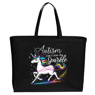 Autism Awareness Unicorn Gift Utism Mom Great Gift Cotton Canvas Jumbo Tote