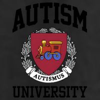 Autism Autismus University Autism Awareness Lover 7 Panel Mesh Trucker Snapback Hat