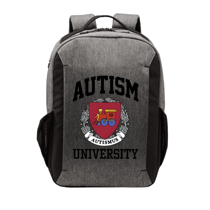 Autism Autismus University Autism Awareness Lover Vector Backpack
