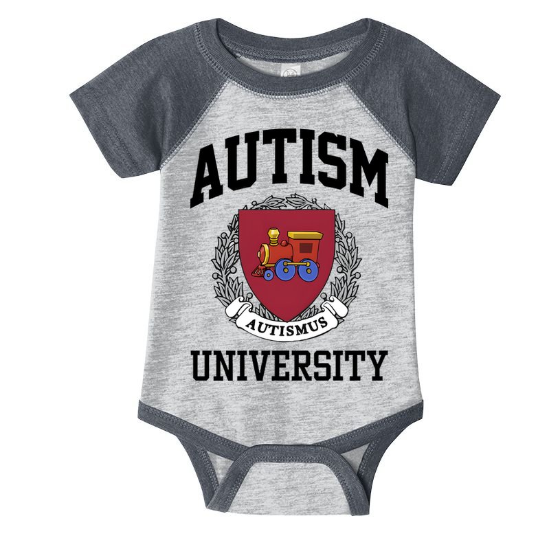 Autism Autismus University Autism Awareness Lover Infant Baby Jersey Bodysuit