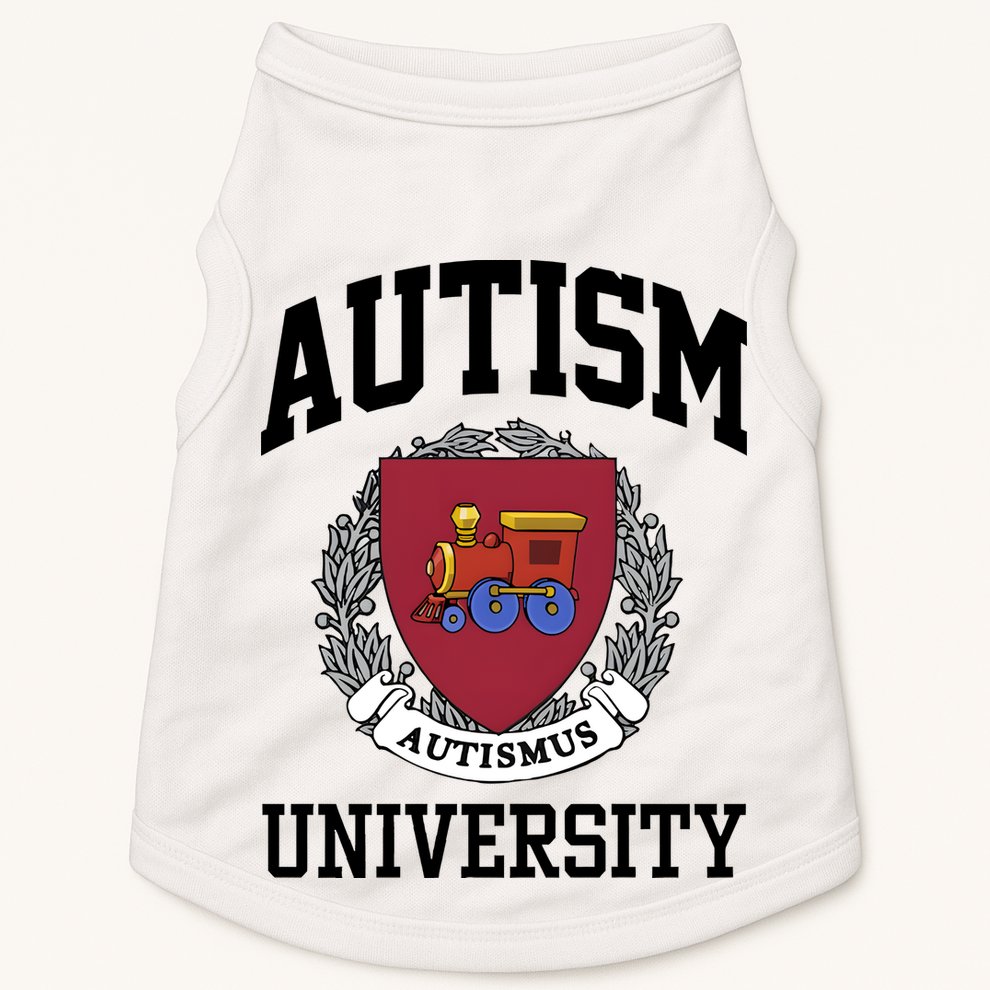 Autism Autismus University Autism Awareness Lover Doggie Tank