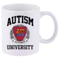 Autism Autismus University Autism Awareness Lover 11oz C Handle Ceramic Mug