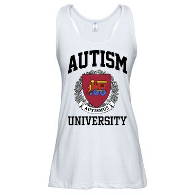 Autism Autismus University Autism Awareness Lover Ladies Essential Flowy Tank