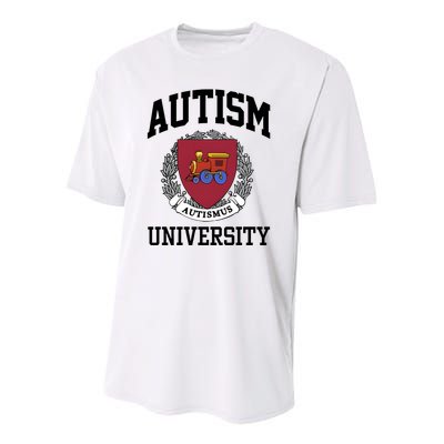 Autism Autismus University Autism Awareness Lover Youth Performance Sprint T-Shirt