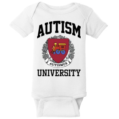 Autism Autismus University Autism Awareness Lover Baby Bodysuit