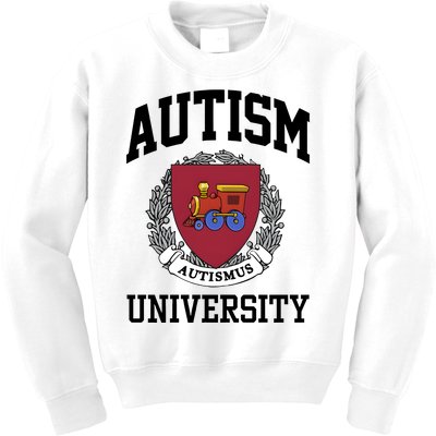 Autism Autismus University Autism Awareness Lover Kids Sweatshirt