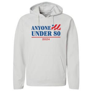 Americans Anyone Under 80 2024 Performance Fleece Hoodie