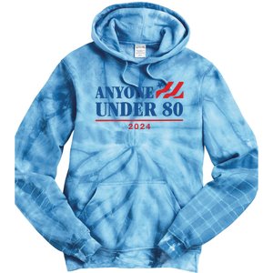 Americans Anyone Under 80 2024 Tie Dye Hoodie