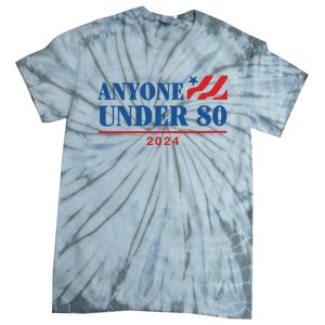 Americans Anyone Under 80 2024 Tie-Dye T-Shirt