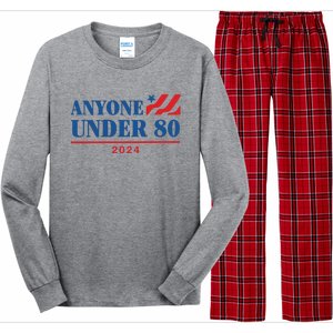 Americans Anyone Under 80 2024 Long Sleeve Pajama Set