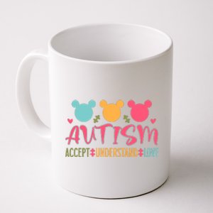 Autism Accept Understand Love Autism Awareness Month Coffee Mug