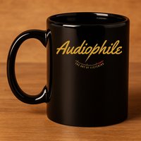 Audiophile 11oz C Handle Ceramic Mug