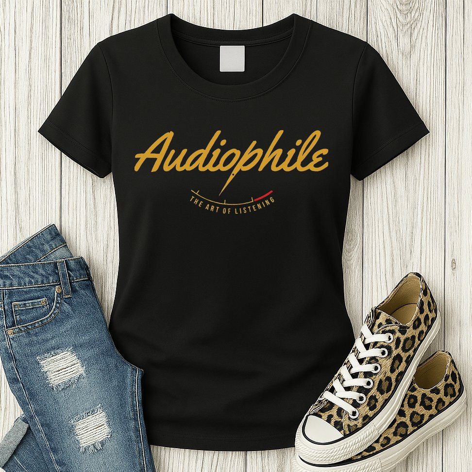 Audiophile Womens T-Shirt
