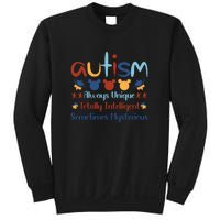 Autism Always Unique Totally Intelligent Sometimes Mysterious Sweatshirt