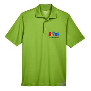 Autism Accept Understand Love Awareness Men's Origin Performance Pique Polo