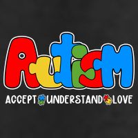 Autism Accept Understand Love Awareness Adult Drive Performance Visor
