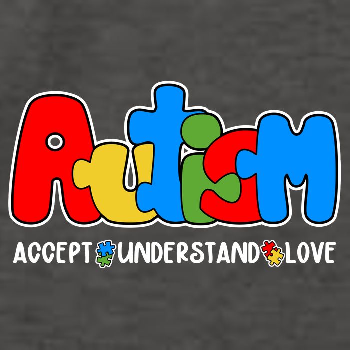 Autism Accept Understand Love Awareness Vector Backpack