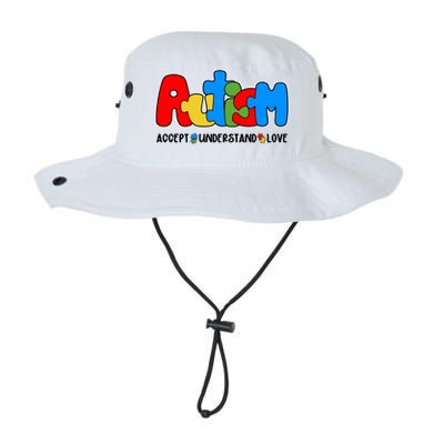 Autism Accept Understand Love Awareness Legacy Cool Fit Booney Bucket Hat