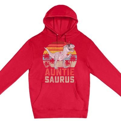 Auntiesaurus Premium Pullover Hoodie