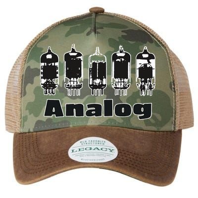 Aesthetic Analog Vacuum Tubes Audio Design Legacy Tie Dye Trucker Hat