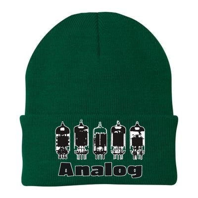 Aesthetic Analog Vacuum Tubes Audio Design Knit Cap Winter Beanie