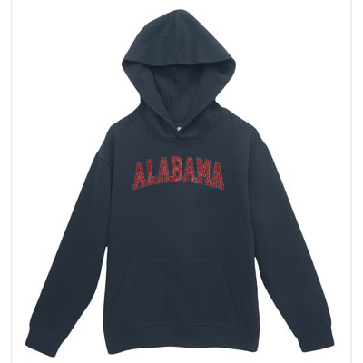 Alabama Al Vintage Sports Design Gifts Urban Pullover Hoodie