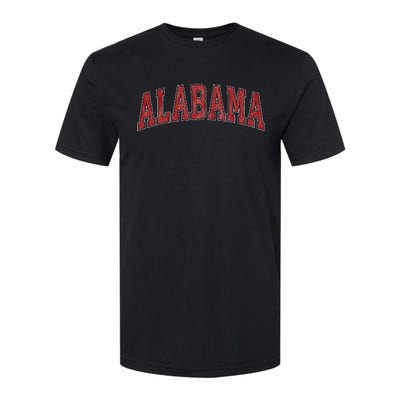 Alabama Al Vintage Sports Design Gifts Softstyle® CVC T-Shirt