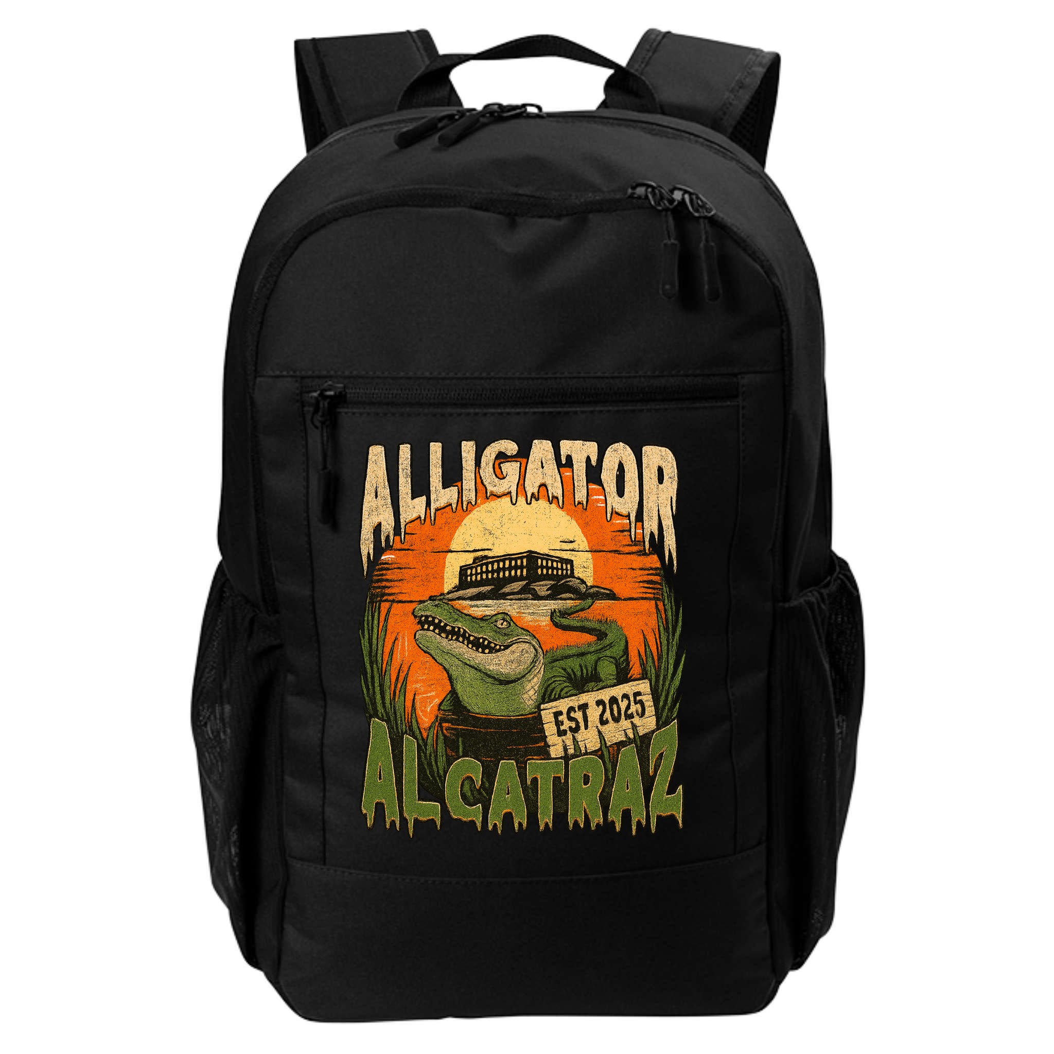 Alligator Alcatraz Vintage Gator Est 2025 Backpack