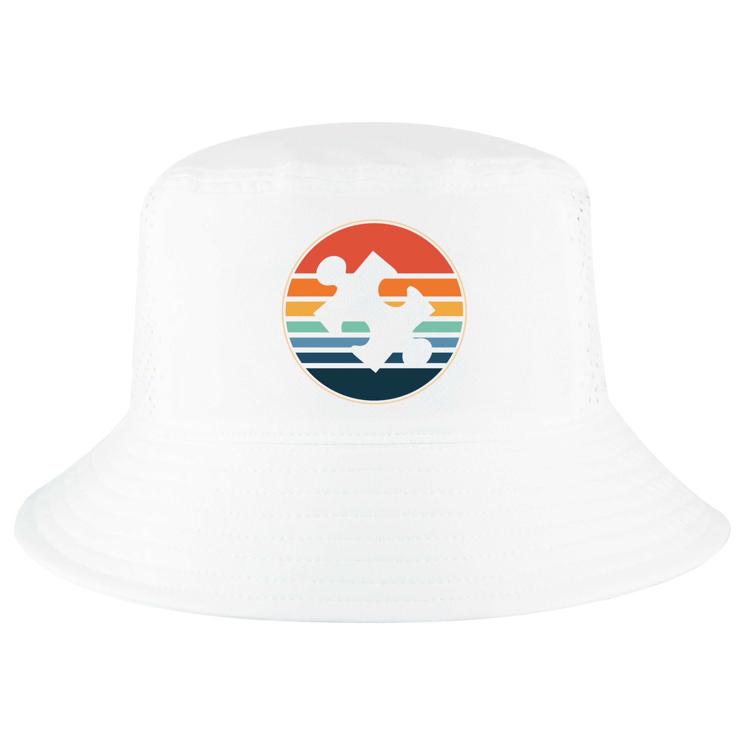Autism Awareness Vintage Puzzle Cool Comfort Performance Bucket Hat