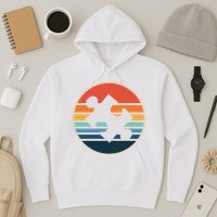 Autism Awareness Vintage Puzzle Hoodie
