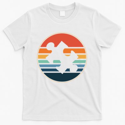 Autism Awareness Vintage Puzzle T-Shirt