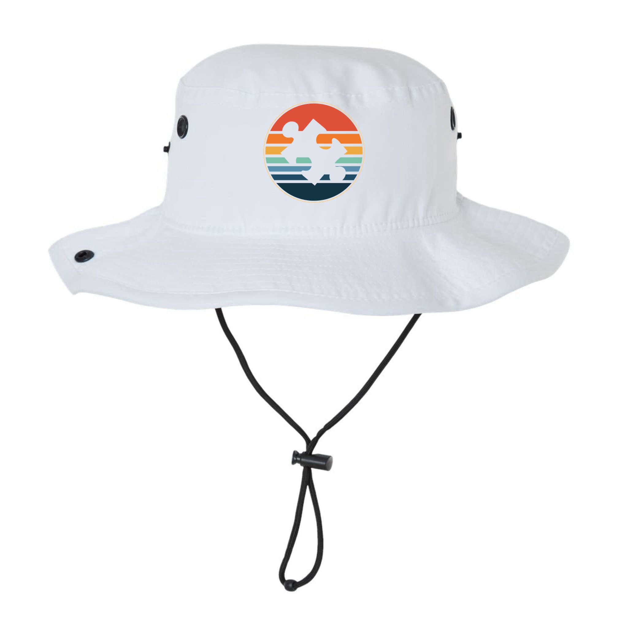 Autism Awareness Vintage Puzzle Bucket Hat